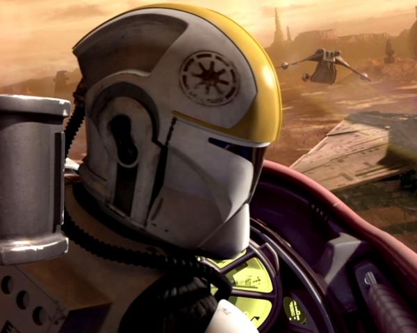 Clone trooper pilot