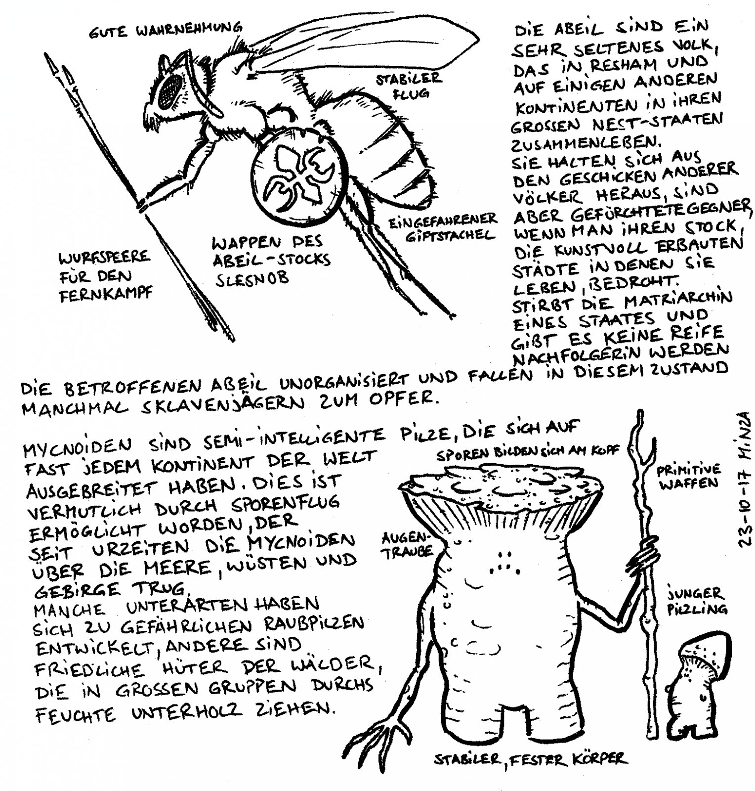 007 - Abeil und Mycnoiden.jpg