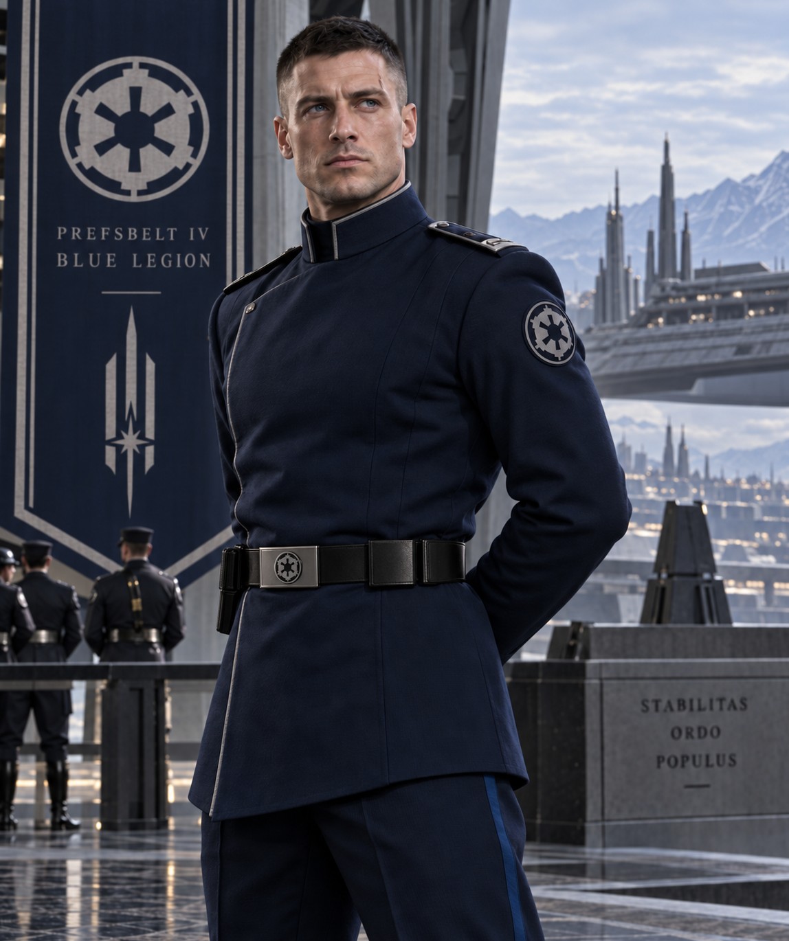 Cestus Varro in Blue Legions Dienstuniform.jpg