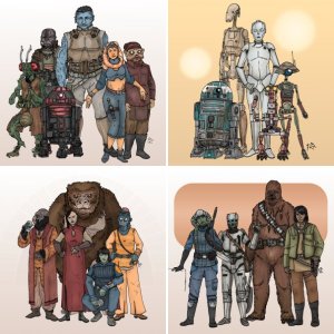 Star Wars - RPG Gruppenbilder