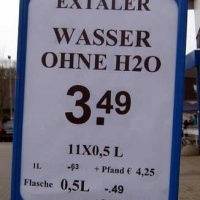 Wasser ohne H2O