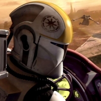 Clone trooper pilot