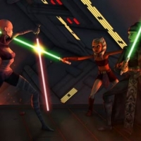 Asajj vs. Ahsoka & Luminara