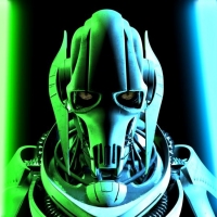 Grievous mit seinen Jedi-Lichtschwertern