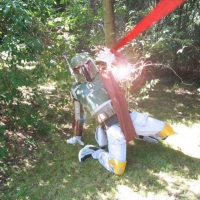 Boba Fett getroffen aber noch nicht tot ...