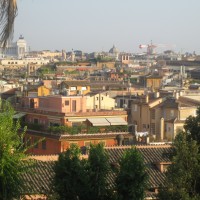 Blickrichtung zum Monumento Nazionale