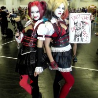 Harley Cosplay (ich bin die rechts)