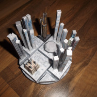 Minidiorama Coruscant