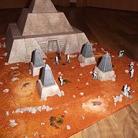 Korriban Sith-Tempel Diorama