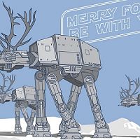 AT-AT christmas walker