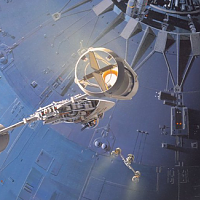 Konzept McQuarrie  Y-Wing Attack on DS