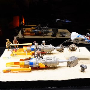 Podracing Diorama