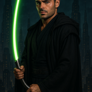 I said... CURVED-HILT lightsaber!!