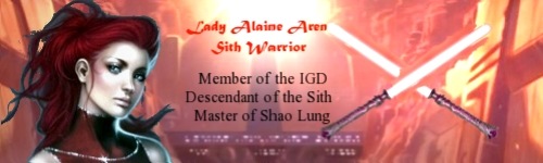 Alaine sig new lightsaber1