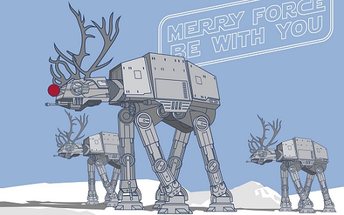 AT-AT christmas walker