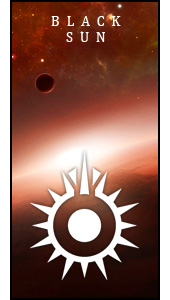 Banner Black Sun