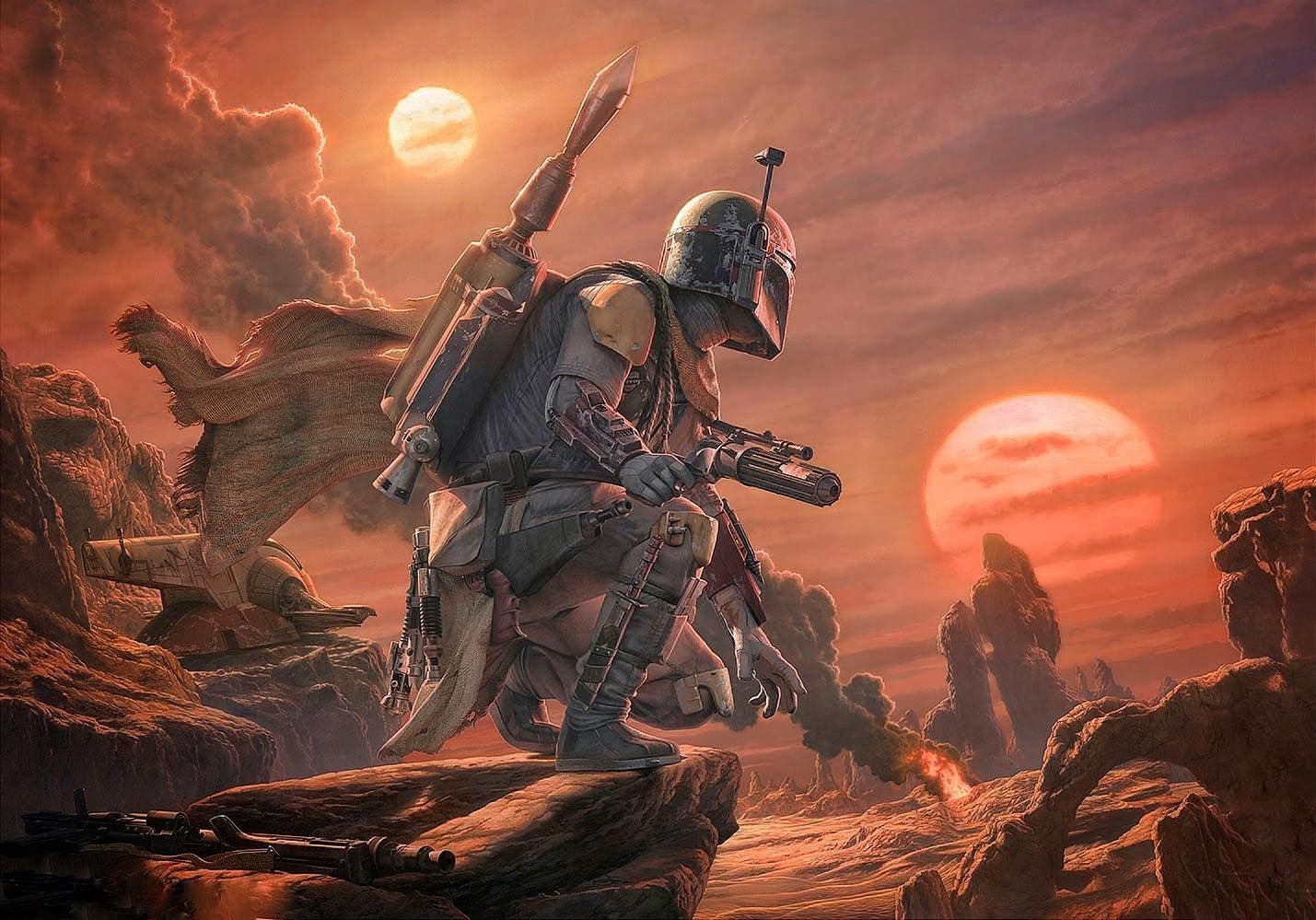 Boba Fett, art by Jerry Vanderstelt 2.jpg