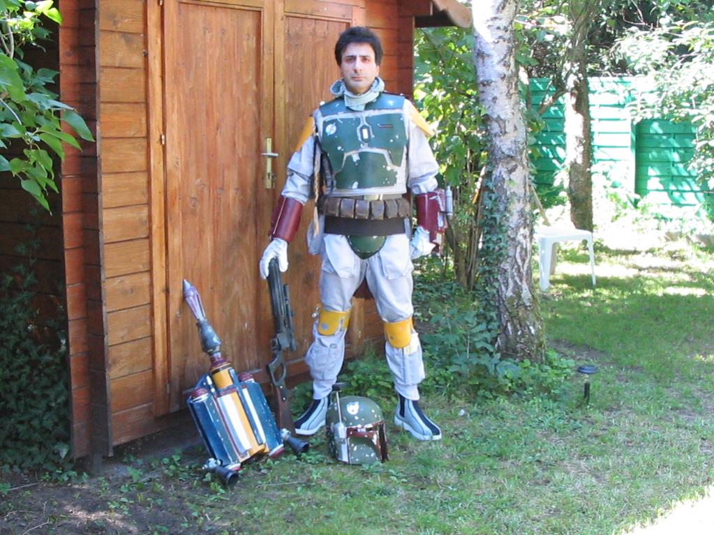 Boba Fett in voller Rüstung.