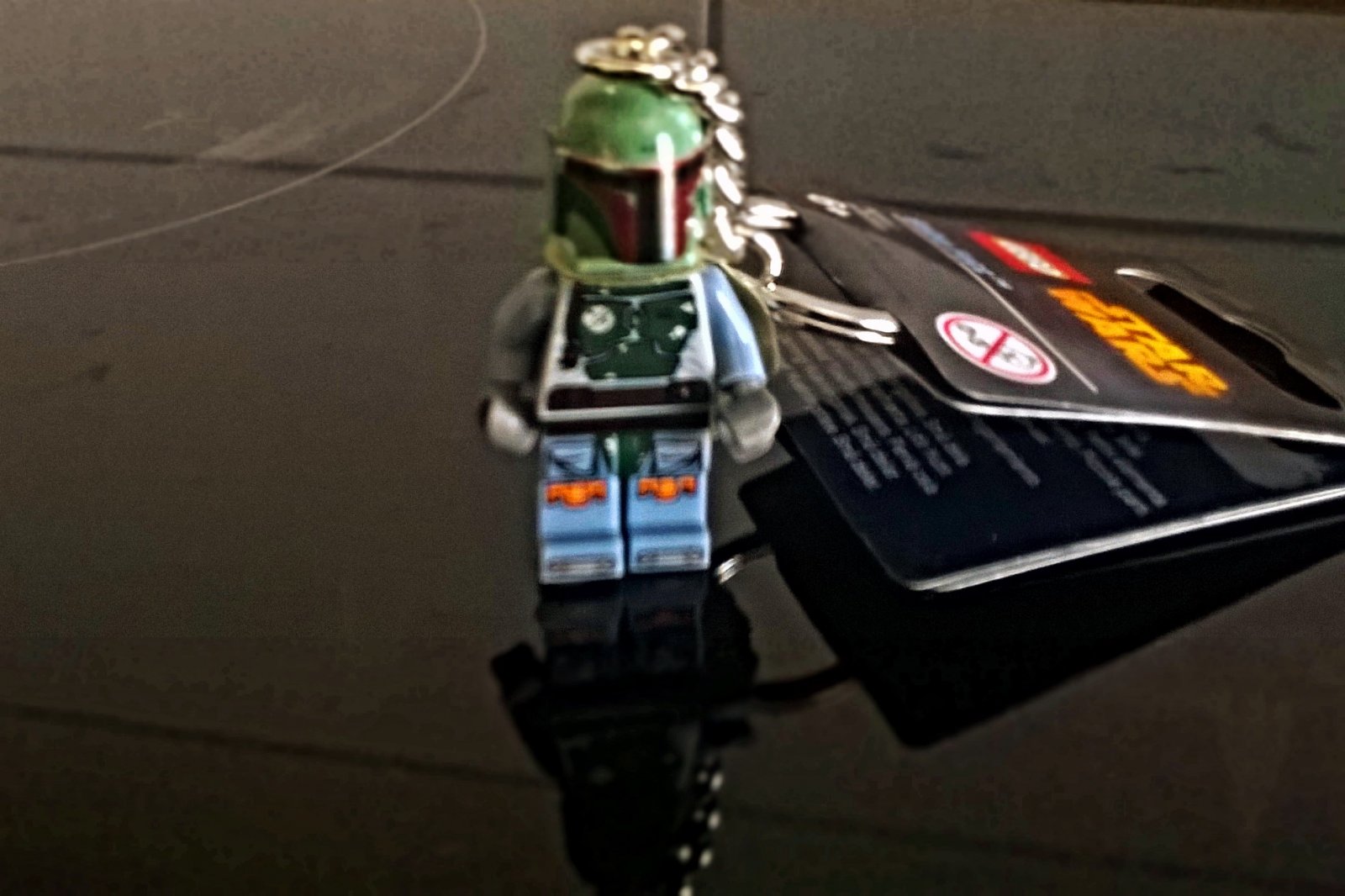 Boba Key Chain