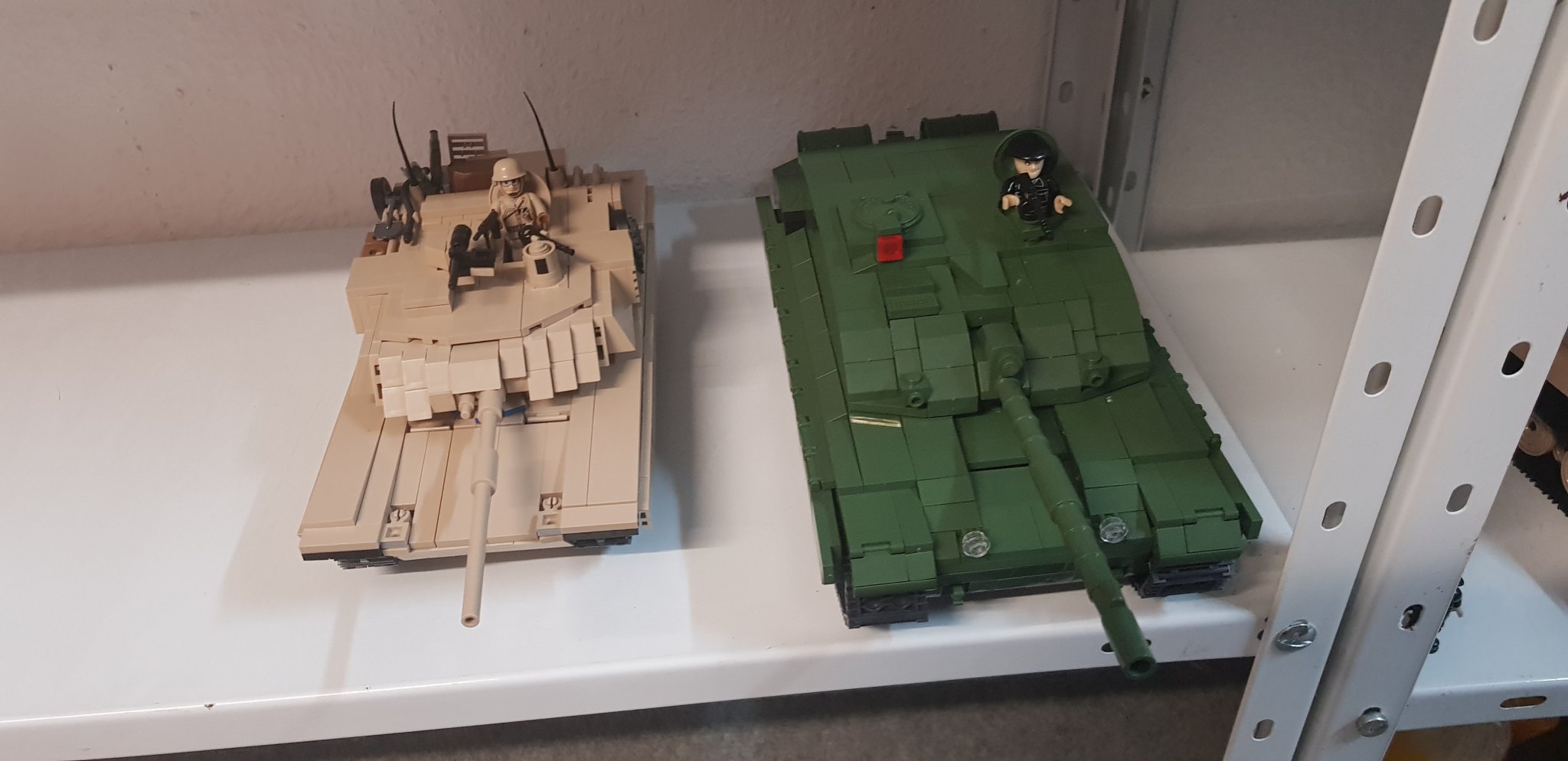 Challenger und Abrams