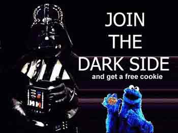 dark side cookie