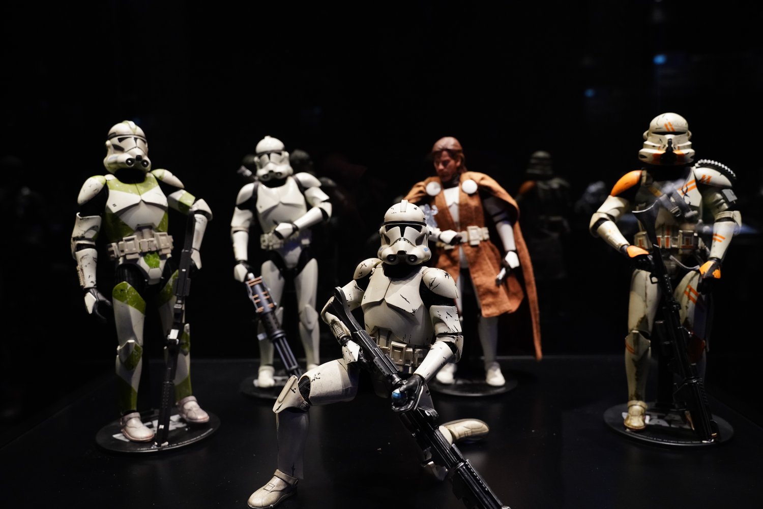 Diorama Kenobi mit Clone Troopern