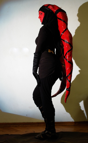 erstes etwas improvisiertes Twilekkostüm... eher ein Testprojekt. ;)