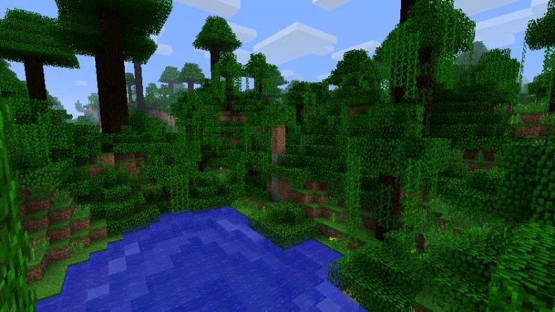 jungle minecraft biom Seed:"-659914289944349204"