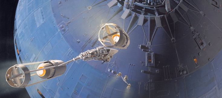 Konzept McQuarrie  Y-Wing Attack on DS