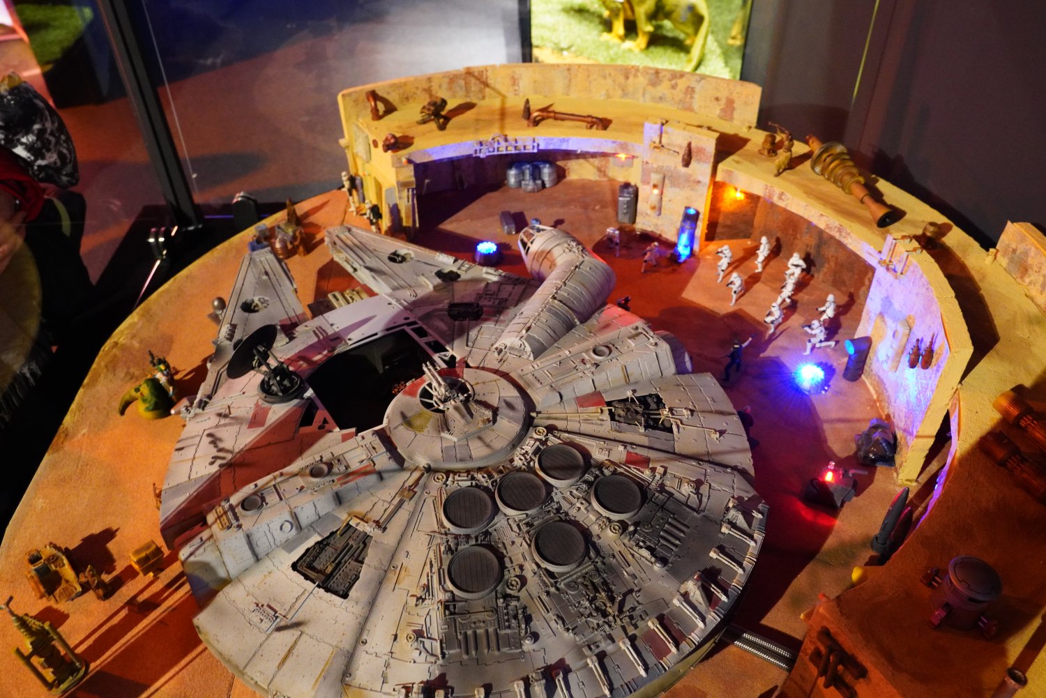 Mos Eisley Raumhafen Diorama