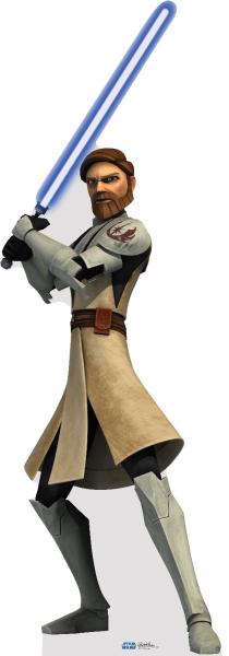 Obi Wan Kenobi bereit zu Angriff.
