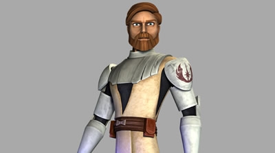 Obi Wan Kenobi nachdenklich.