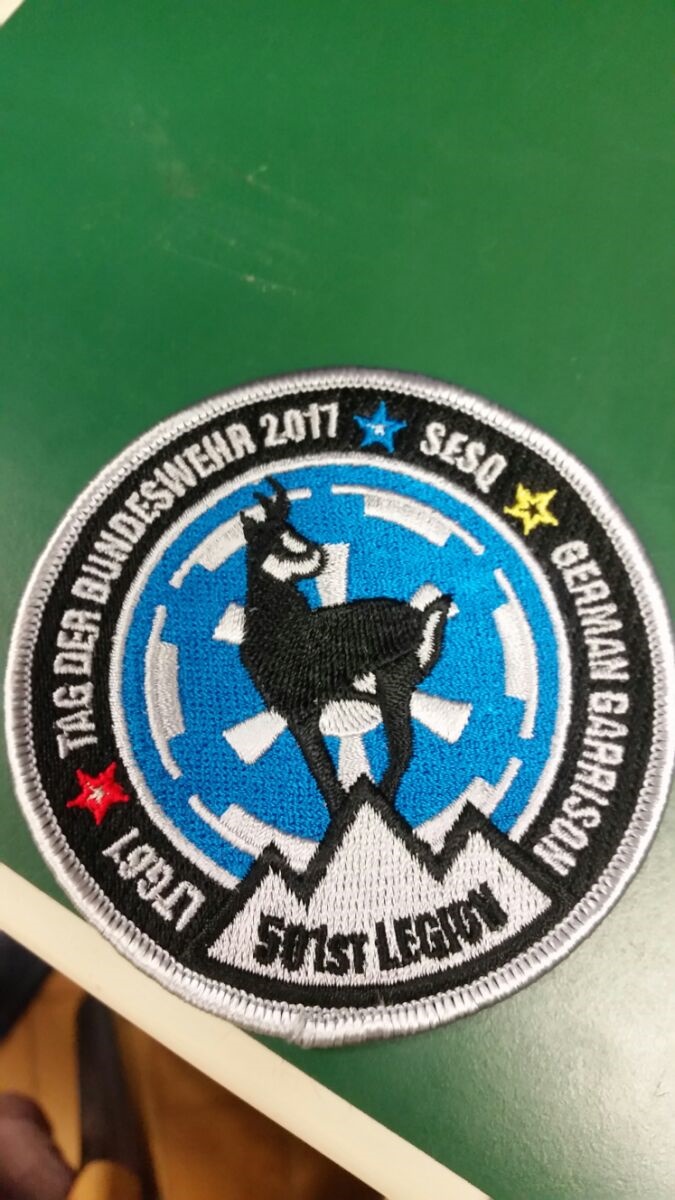 Patch der 501st zum Tag der Bundeswehr in Penzing