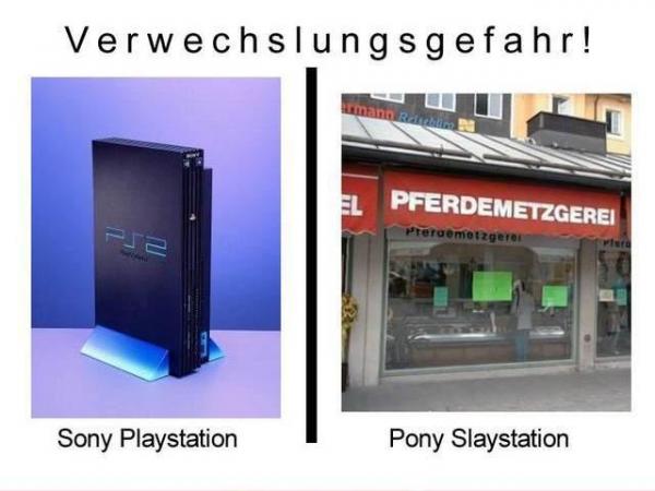 Pony Slaystation(bitte nix verwechseln)