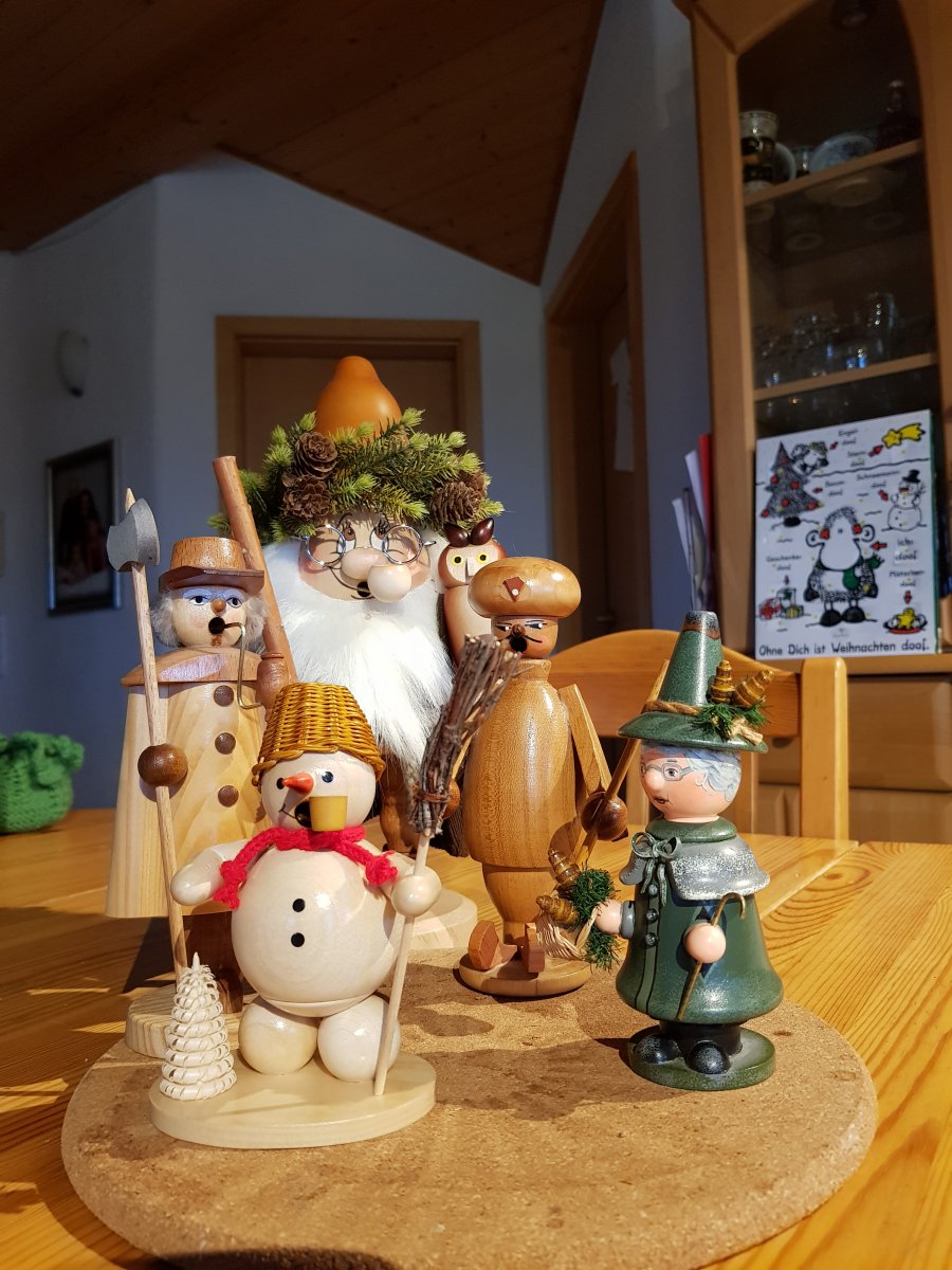 Räucherparty mit Wichtelgeschenk
