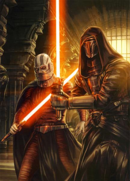 Revan und Malak In einer Sith Ruine