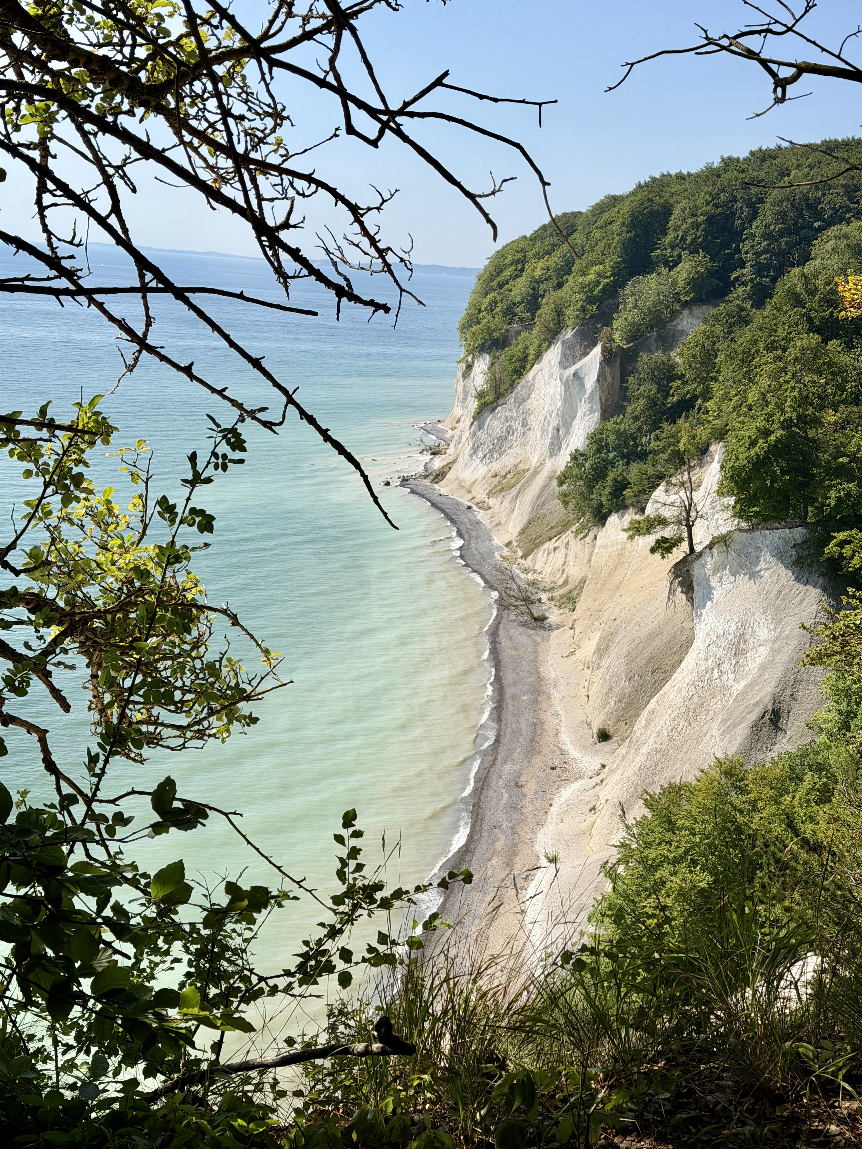 Rügen - Kreideküste südlich der Ernst-Moritz-Arndt-Sicht