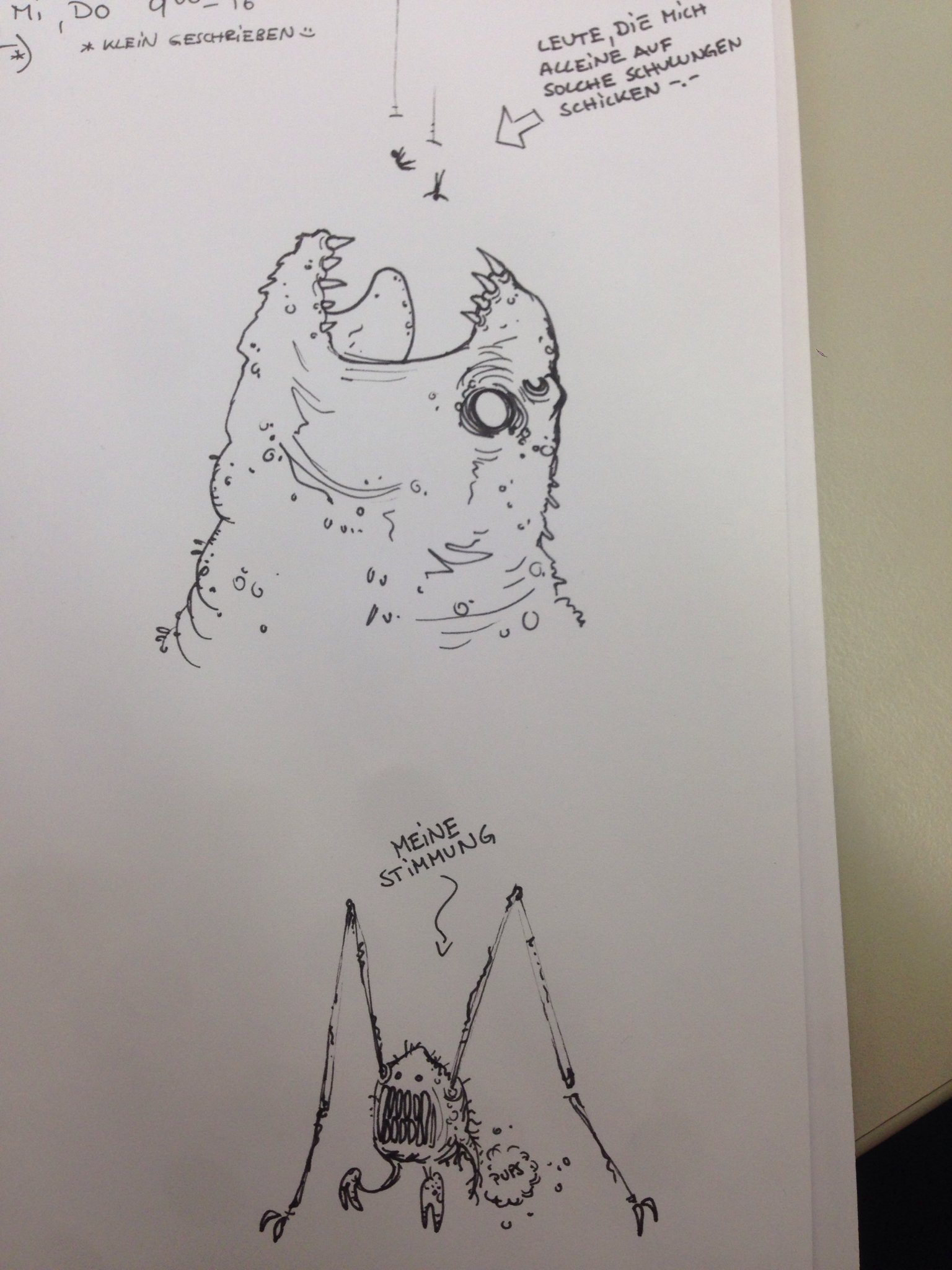 Schulungs Scribbles