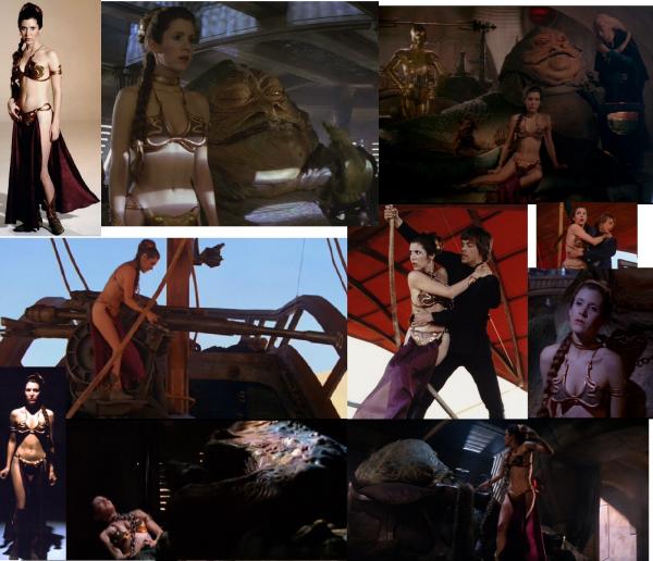 Slave Leia Colage