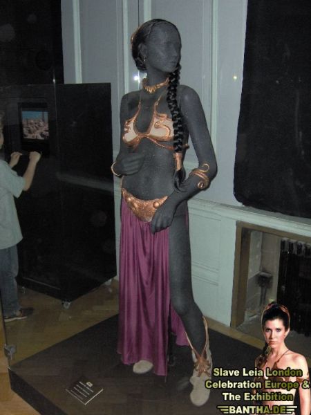 Slave Leia Original Kostüm, wahrscheinlich vom Stunt Double