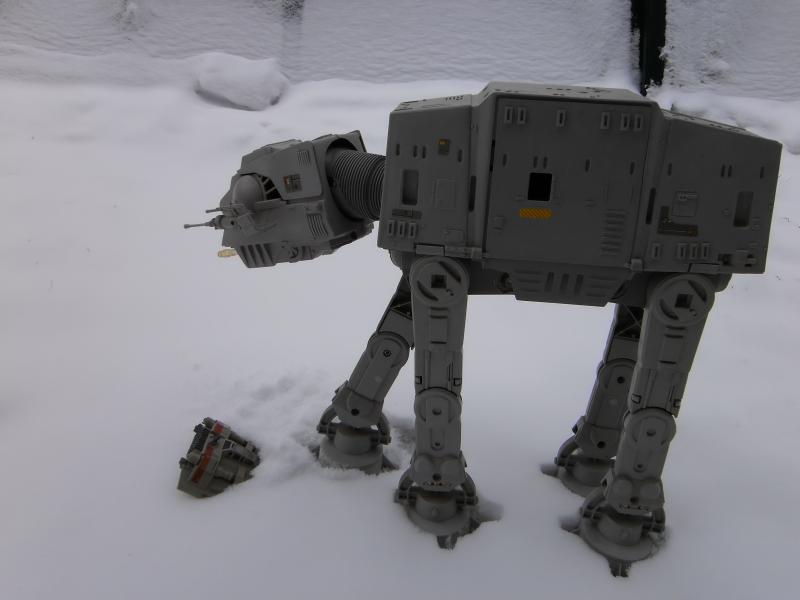 Szene aus "The Empire Strikes Back"
nachgestellt