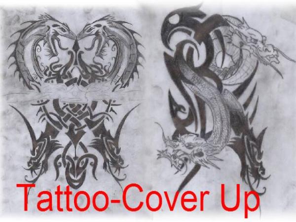 Tattoo Cover Up Zeichnungen von mir
