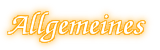 Überschrift Allgemeines