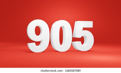 number-905-white-on-red-260nw-1683587089.jpg
